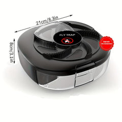 Automatic Fly Rotating Trapper Non Toxic Household Pest Catcher
