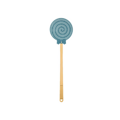 Durable Plastic Fly Swatter with Extended Long Handle for Summer Mosquitoes