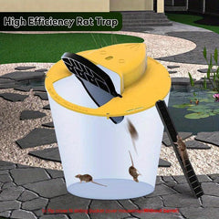 Reusable Mouse Trap Plastic Bucket Lid Rat Traps Humane Mouse Trap