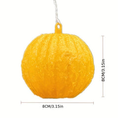 2pcs Pumpkin Fly Attracting Ball Sticky Flying Insect Mosquito Flies