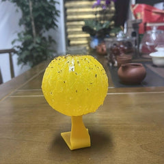 2pcs Pumpkin Fly Attracting Ball Sticky Flying Insect Mosquito Flies