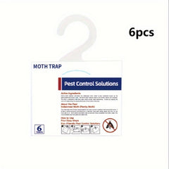 6pcs Moth Trap Folding Flying Insect Trap Indoor Outdoor Pest Control