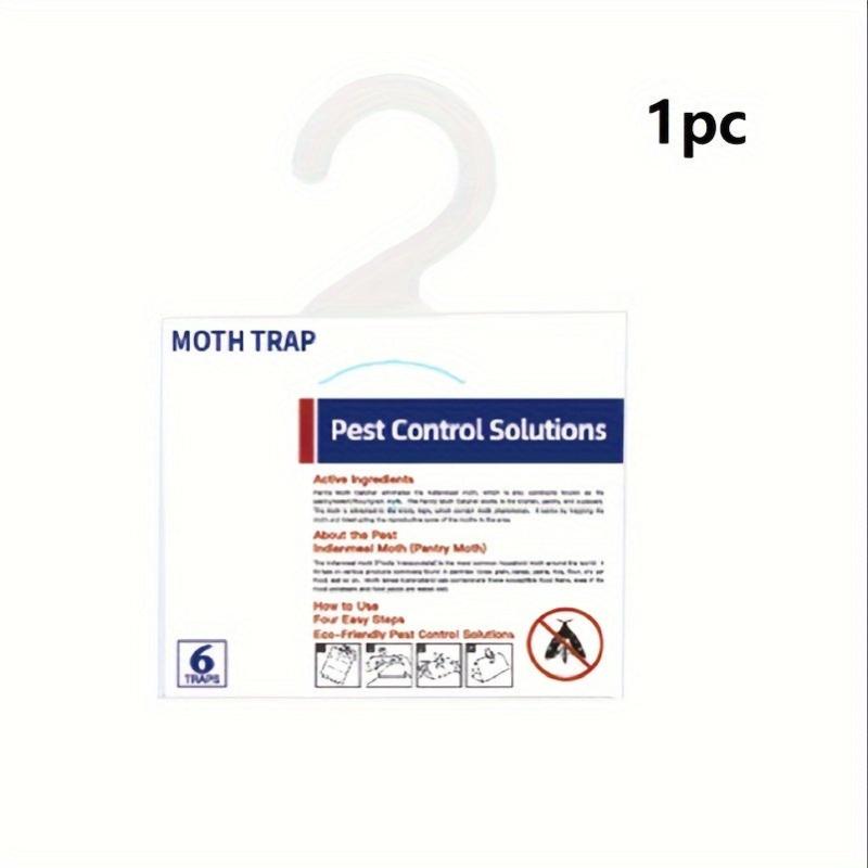 6pcs Moth Trap Folding Flying Insect Trap Indoor Outdoor Pest Control