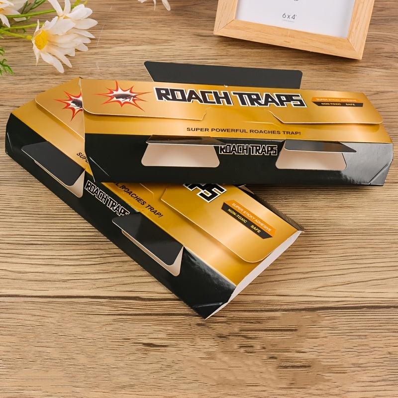 10pcs Cockroach Trap Sticker Indoor Safety Glue Bug Sticky Board