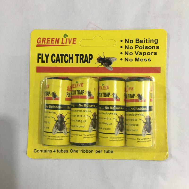 16pcs Sticky Fly Traps Non Toxic Kitchen Hanging Farm Long Lasting Easy