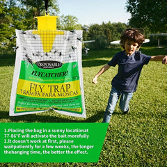 Disposable Fly Trap Bag Indoor Outdoor Hanging Fly Catcher 20pcs