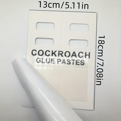 6pcs 18pcs Cockroach Sticker Trap Indoor House Pest Control