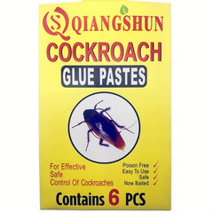 6pcs 18pcs Cockroach Sticker Trap Indoor House Pest Control