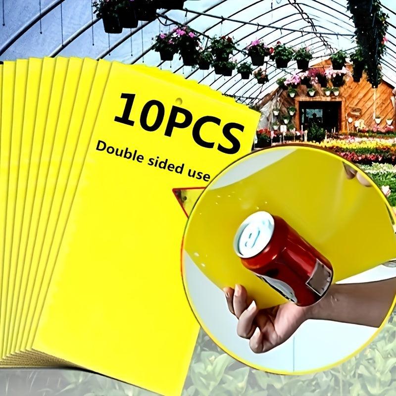 10pcs Glue Trap Insect Traps for Mosquitoes Cockroaches Non Toxic No Mess