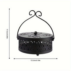 Portable Stainless Steel Mosquito Incense Box