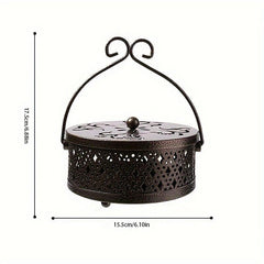 Portable Stainless Steel Mosquito Incense Box