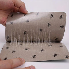 10pcs Powerful Fly Sticker Sticky Board Control Trap Sticker