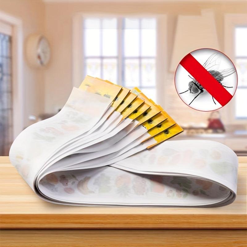 1pc Kitchen Sticky Fly Trap Indoor/Outdoor Lasting Non-toxic