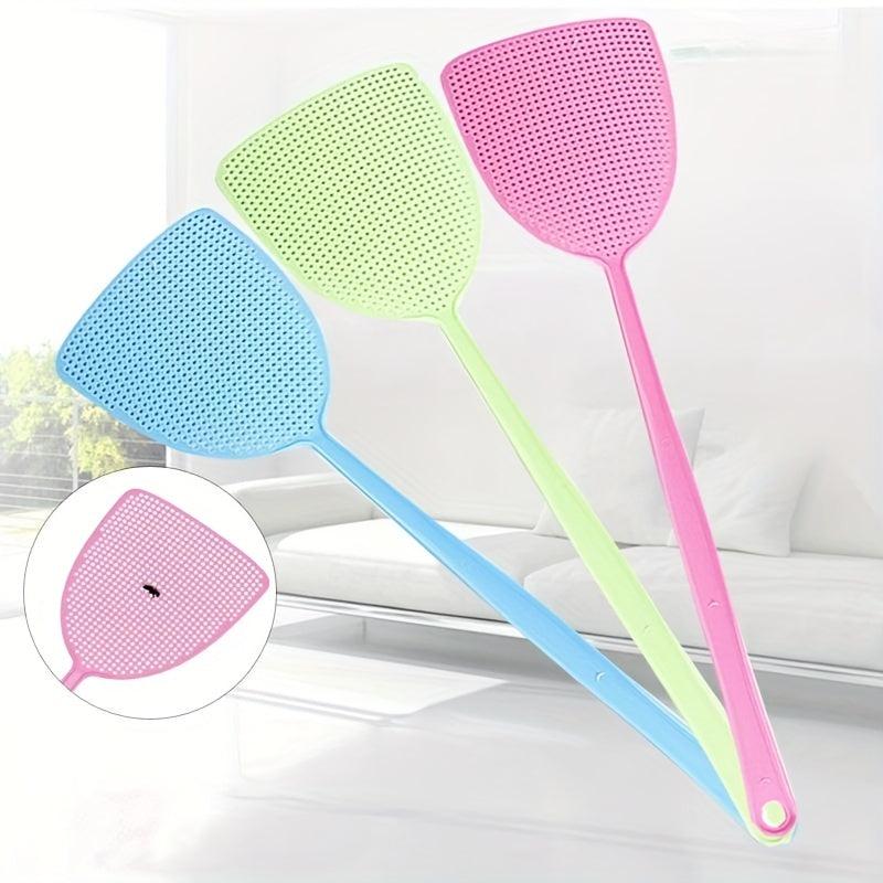 5pcc Summer Fly Swatter Extended Beat Mesh Insect Swatter