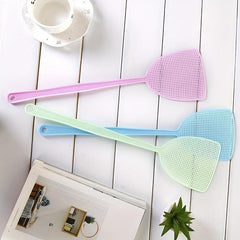5pcs Durable Plastic Fly Swatter Long Handle Insect Killer Pest Control