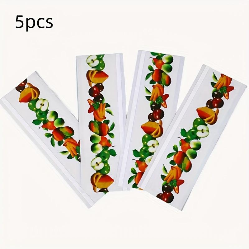 5pcs Transparent Window Sticky Insect Fly Trap
