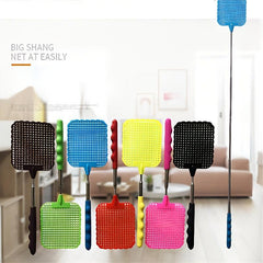 Telescopic Mini Fly Swatter Folding Catch Fly Mosquito Plastic Swatter