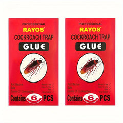 12pcs Cockroach Trap Glue Stickers Powerful Insect Glue Traps For Home