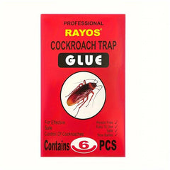 12pcs Cockroach Trap Glue Stickers Powerful Insect Glue Traps For Home