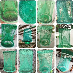 50pcs Reusable Hanging Fly Trap Cage Net for Pest Control
