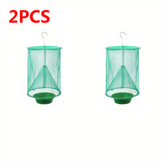 50pcs Reusable Hanging Fly Trap Cage Net for Pest Control