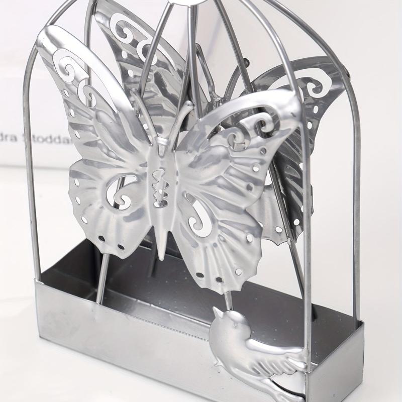 Silvery Heart Leaf Butterfly Bird Mosquito Incense Box
