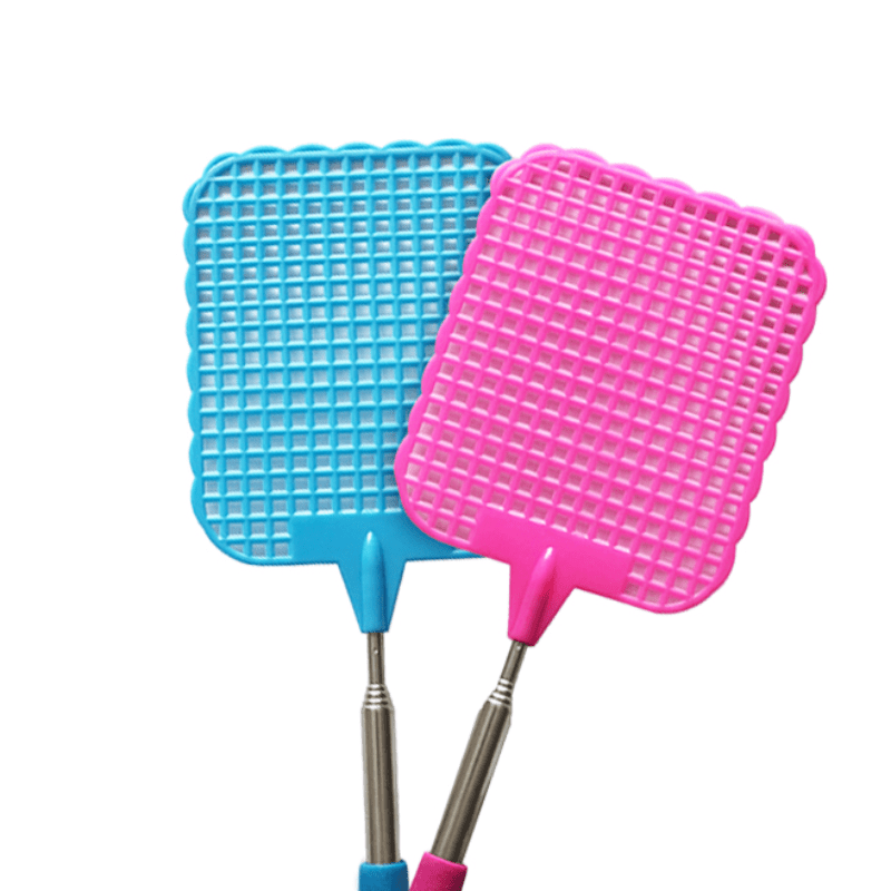 5-Pack Extendable Fly Swatters with Durable Handles - Home, Classroom