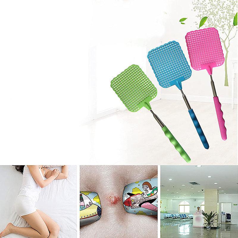 Extendable Fly Swatter Telescopic Fly Killer for Home & Camping