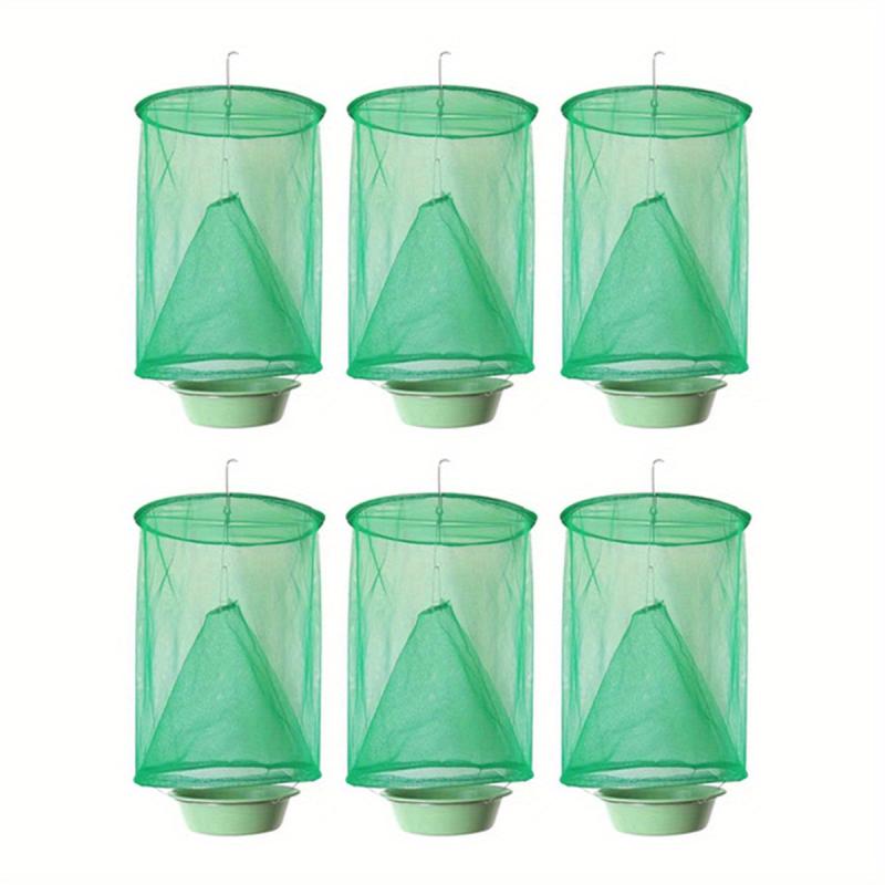 6PCS Fly Catcher Killer Pest Control Reusable Hanging Fly Trap