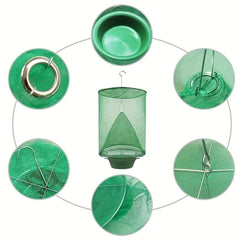 6PCS Fly Catcher Killer Pest Control Reusable Hanging Fly Trap