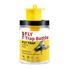 Reusable Outdoor Hanging Fly Trap Bottle with Bait Refill