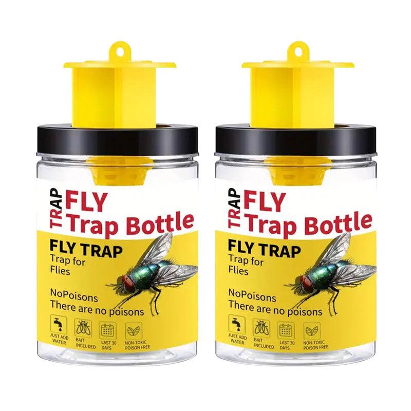 Reusable Outdoor Hanging Fly Trap Bottle with Bait Refill