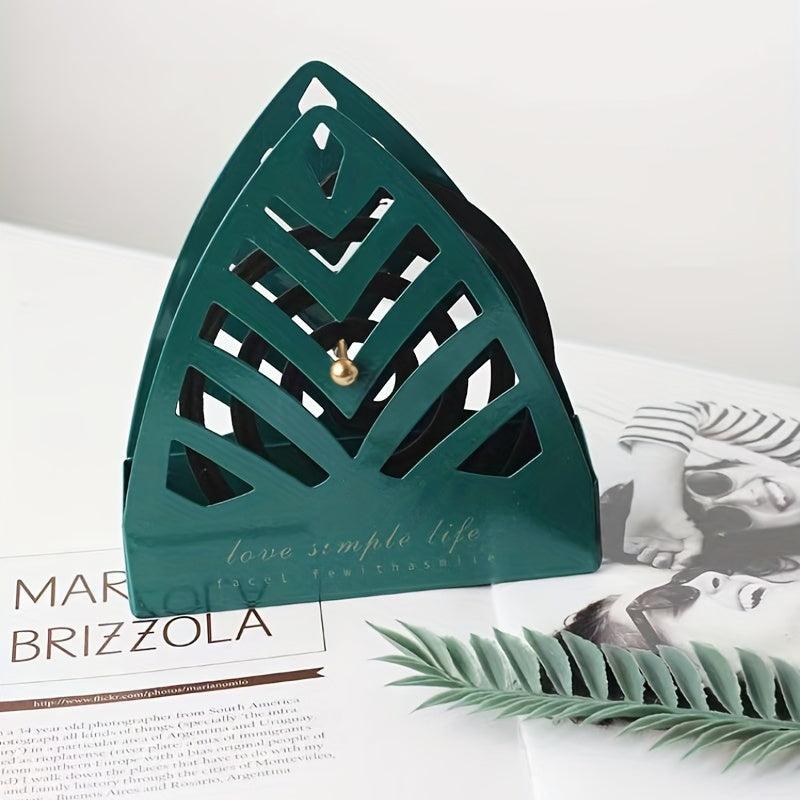 Mosquito Coil Rack Triangular Leaf Design