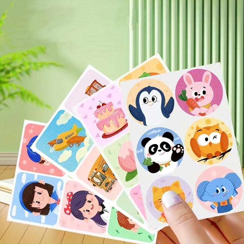 3 Pack Cartoon Plant Mosquito Repellent Stickers - Summer Beach & Travel