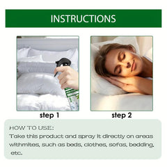 Green Prickly Ash Mite Removal Spray for Household Use