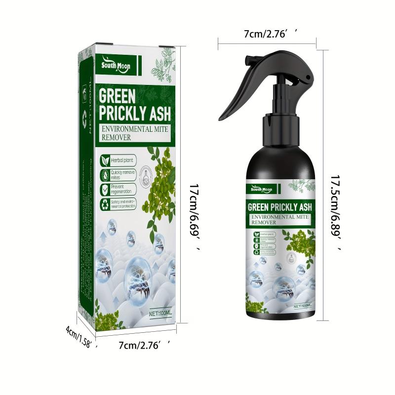 Green Prickly Ash Mite Removal Spray for Household Use