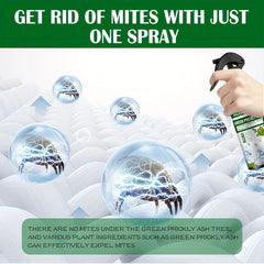 Green Prickly Ash Mite Removal Spray for Household Use