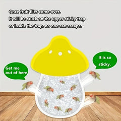 3-in-1 Fruit Fly Trap for Indoor and Outdoor Use