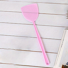 4pcs Durable Plastic Fly Swatter with Long Handle