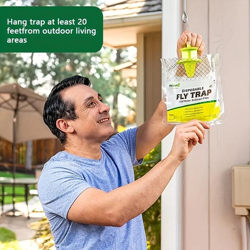 Disposable Fly Catcher Bag - Capture Flies Instantly
