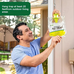 Disposable Fly Catcher Bag - Capture Flies Instantly