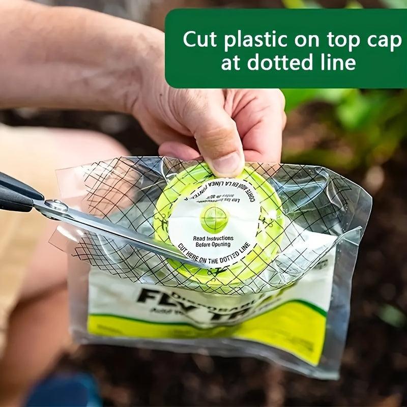 Disposable Fly Catcher Bag - Capture Flies Instantly