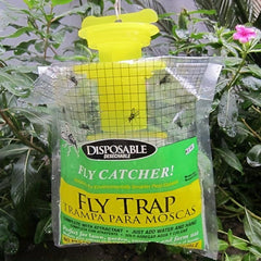 Disposable Fly Catcher Bag - Capture Flies Instantly