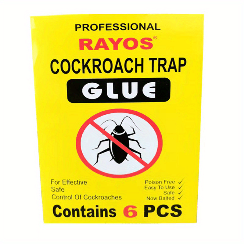 12 Pcs Cockroach Sticky Traps Pest Trap Boards