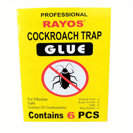 12 Pcs Cockroach Sticky Traps Pest Trap Boards