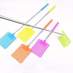 Creative Retractable Fly Swatter Durable Long Handle