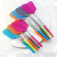 1pc Mini Fly Swatter Retractable Mosquito Killing Swatter