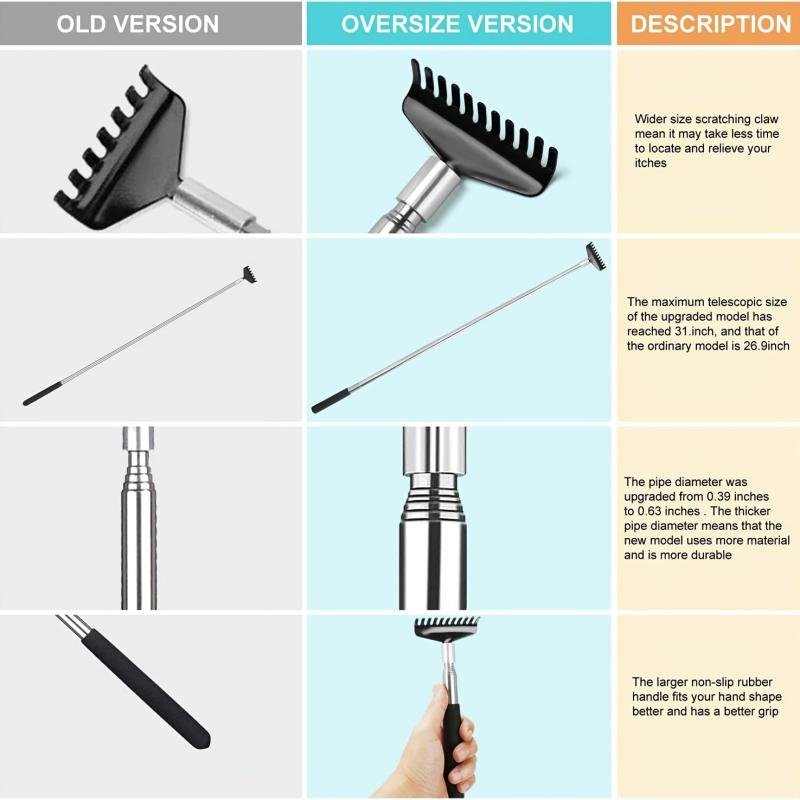 Telescoping Back Scratcher - Christmas Stocking Stuffers For Men Women