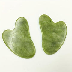Jade Gua Sha Board Facial Massager Set