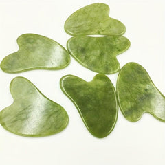 Jade Gua Sha Board Facial Massager Set